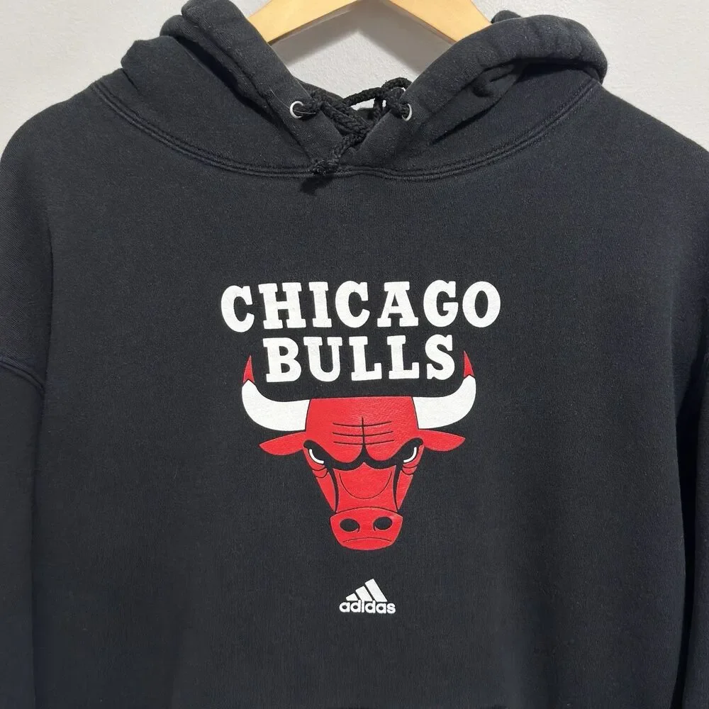 Chicago Bulls Adidas Hoodie Vintage Y2K Size L